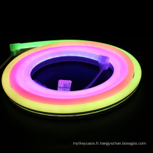 Round 360 degree Flexible Strip Neon Silicone Tube